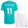 Original Trikotsatz Liverpool M.Salah 11 Ausweichtrikot 2025-26 Für Kinder
